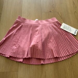 NEW lululemon pink tennis skirt 6